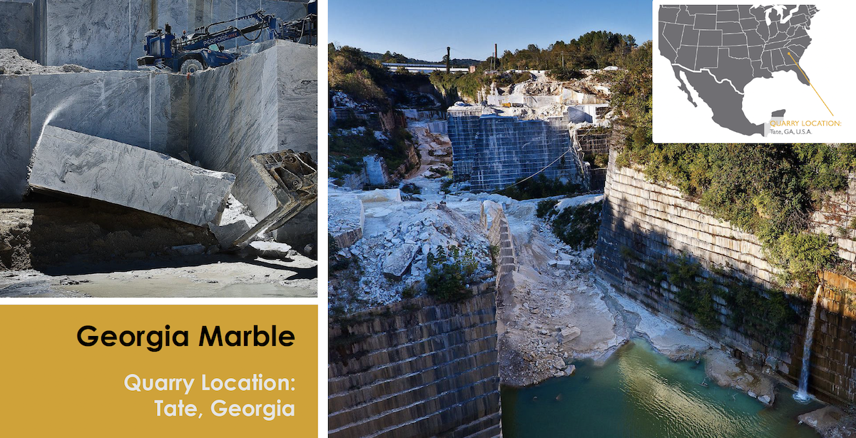 Georgia Marble Quarry Graphic
