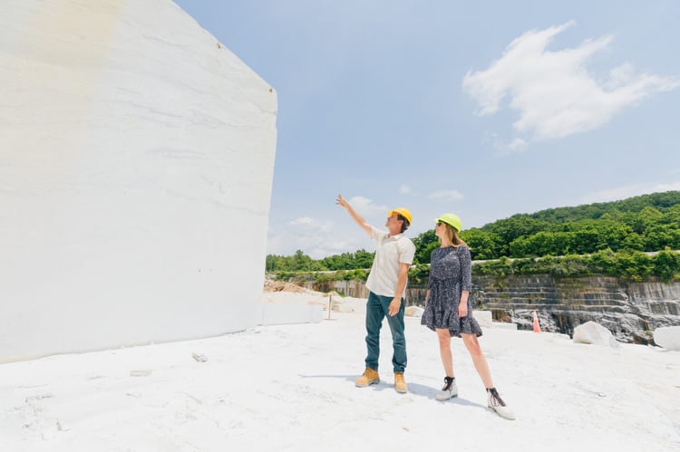 olycor - Happily Eva After - White Cherokee marble quarry