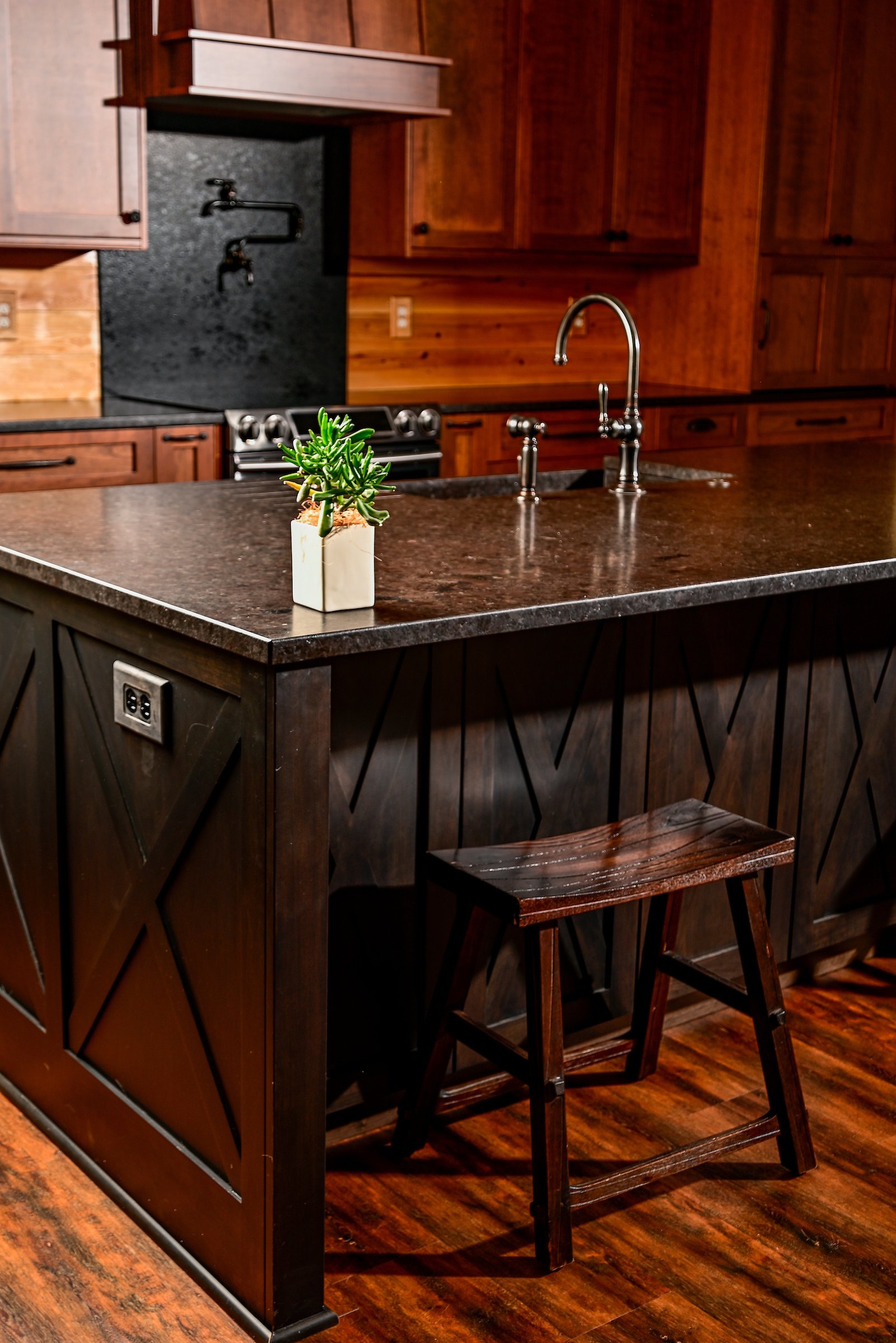 Polycor-Kodiak-Brown-Granite-Antiqued-Kitchen-Countertops-Stacy-Pearsall-South-Carolina-Farmhouse