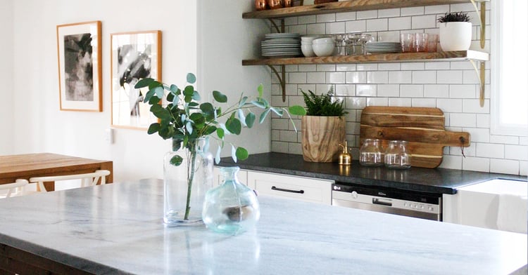 Dark Kitchen, Light Kitchen? Make it Two Tone With Marble and Soapstone ...