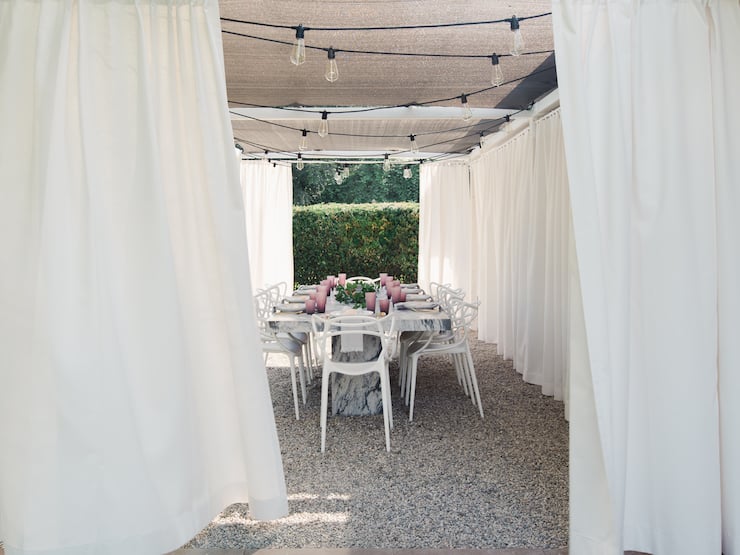 Sarah-Walker-The-Curated-House-Backyard-Makeover-dining-pergola-Polycor-marble-dining-table-1