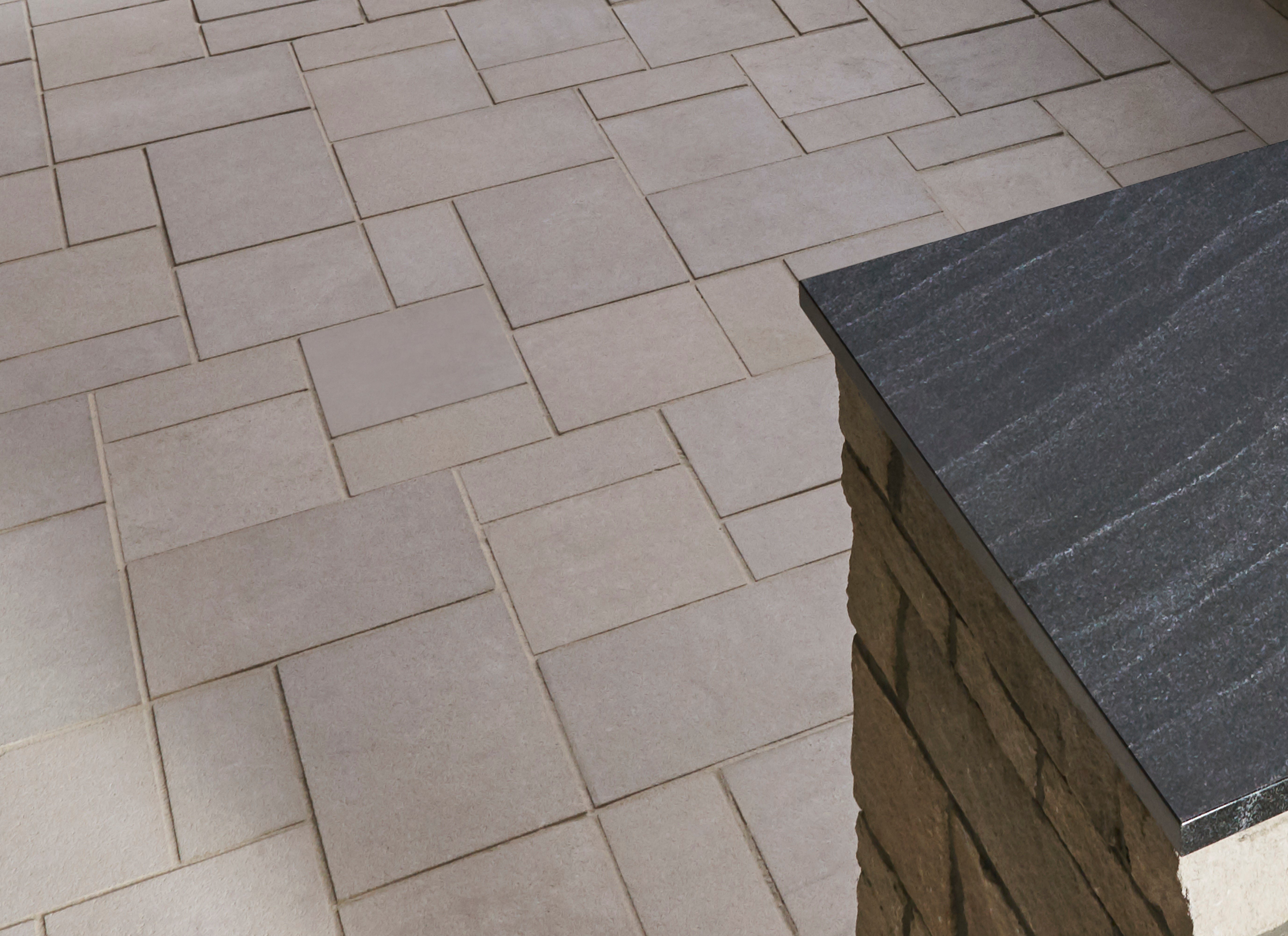 Indiana Limestone Full Color Blend pavers