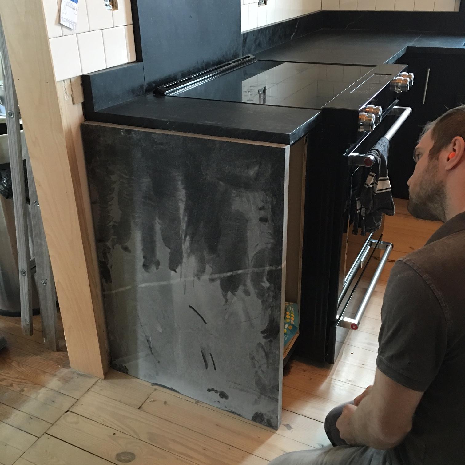 Diy Soapstone Counters Yes They Did See The Kitchen